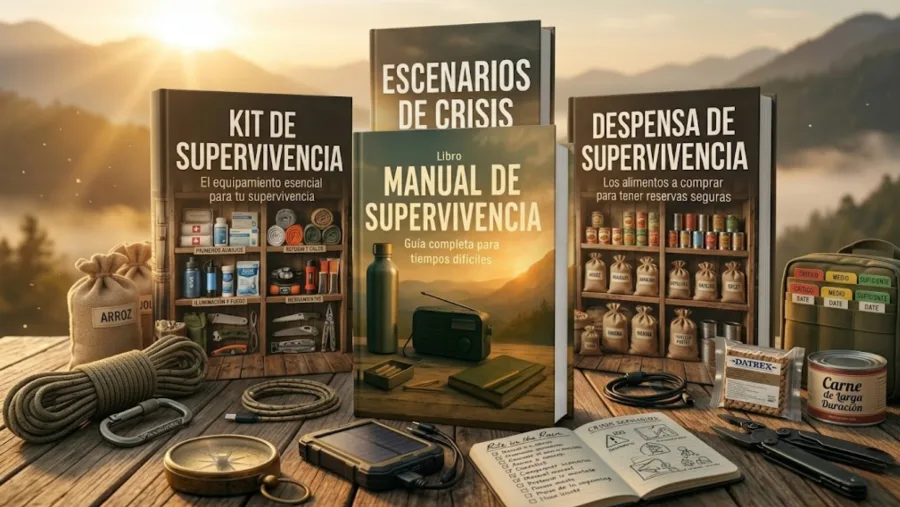 Mockup Oferta Manual de Supervivencia